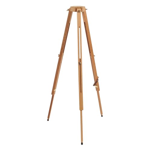 Mabef M/A30 Wooden Tripod. Oiled Beechwood Artist Support Stand for Pochade Boxes, Indoor Outdoor, Supports up to 17 3/4 lbs - style: Pochade Box Tripod