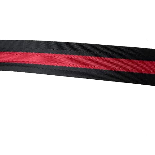 MAGARROW 65" 1.5" Utility Straps with Buckle Adjustable, 4-Pack (RED/Black (4-PCS)) - color: RED/Black, size: 1.5 in x 5.4 ft