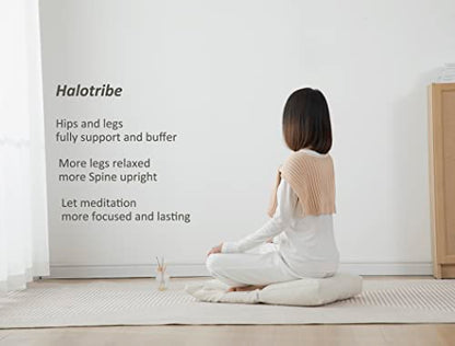 Meditation Cushion,Meditation Pillow and Zabuton 2-in-1 Portable Design(50 * 70CM).