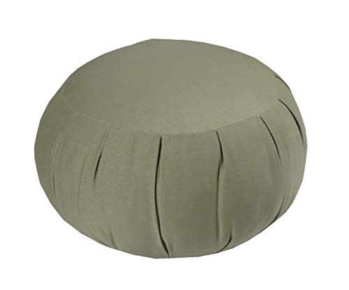 Kapok Zafu Meditation Cushion - color: Sand