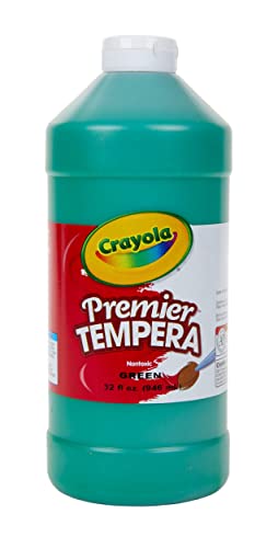 Crayola Tempera Paint, Green Kids Paint, 32 oz, School Painting Supplies, Gifts for Kids, 3, 4, 5, 6 - color: Green