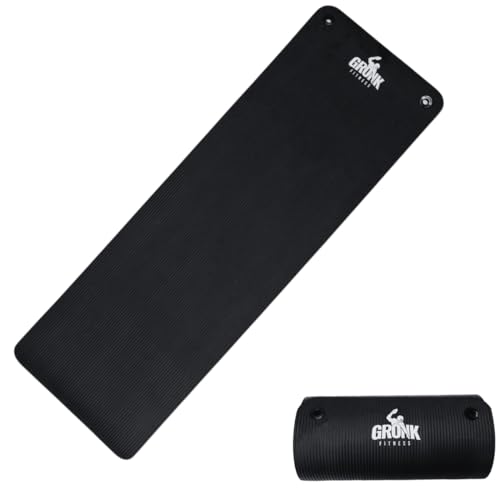 Gronk Fitness Padded Yoga Mat | Non-Slip 72 Inch Exercise Mat