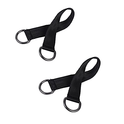 Tree Swing Straps Hanging Kit, 2Pcs 9.84 inches | Heavy Duty, For Swing, Hammocks, Seat, Yoga, Sandbags, Pulley System, Home Gym - color: 25cm straps