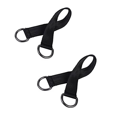 Tree Swing Straps Hanging Kit, 2Pcs 9.84 inches | Heavy Duty, For Swing, Hammocks, Seat, Yoga, Sandbags, Pulley System, Home Gym - color: 25cm straps