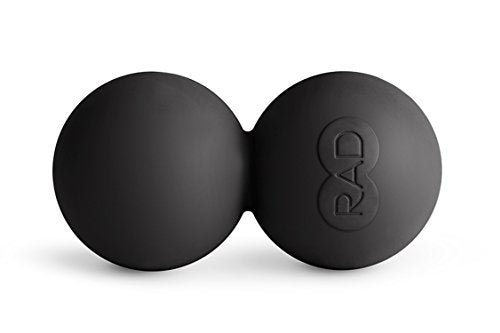 RAD Roller Stiff Peanut Massage Ball - High Density Peanut Massager - Myofascial Release for Back, Feet, Neck, Psoas - Suboccipital Release Device, Thoracic Spine Roller Balls - style: High Density