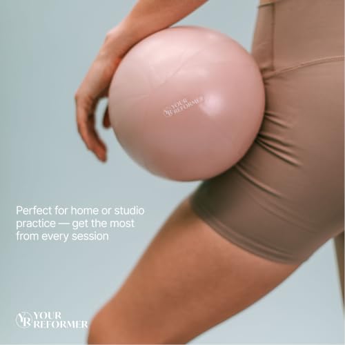 Pilates Prop Kit, Ring, Ball & 2.2 lb Dumbbell Set - color: Mocha