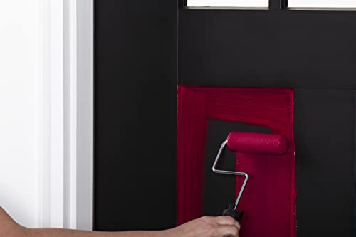 Rust-Oleum 369385 Advanced Dry Door & Trim Paint, Quart, Satin Cranberry - color: Satin Cranberry