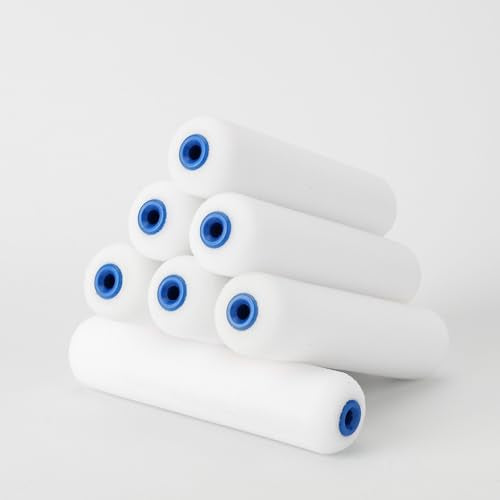 Bates- Foam Paint Roller Covers, 6", 24 Pack, White, High Density Foam Roller Paint - size: 24 Pack