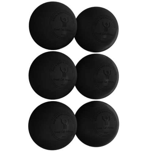 Great Call Athletics Lacrosse Official Game Balls Durable Consistent Performance - color: Black