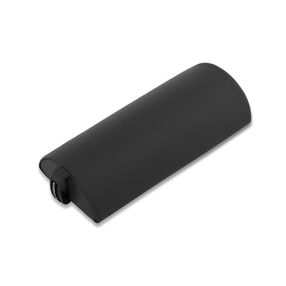 Massage Half Round Bolster Pillow 13" L X 6" W - color: Black, size: Mini Half-round 611
