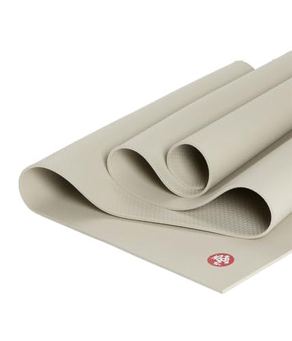 Manduka PROlite Yoga Mat 4.7mm | Lifetime Durability | Hygienic Construction | Teacher Approved - color: Sand, size: 71" x 24"