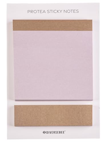 DiverseBee Pastel Sticky Notes Set, Cute Sticky Notes, Aesthetic Self-Stick Note Pads, Sticky Tabs, Page Flags, Planner Accessories, Journaling Office School Bible Study Supplies (Prothea) - color: Prothea