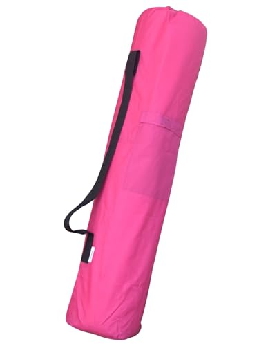 43"x9"x9" (Pink, L) Replacement Bag for Folding Camping Chair, Camp Chairs, Hammock, Yoga Mat, Beach Chair, Umbrella, Tent Bag 420D Oxford Polyester Fabric w/Side Pockets - color: Pink, size: Large 43"x9"x9"