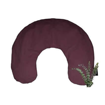 Mother Earth Pillows Large Triggerpoint Pillow for Neck and Shoulders (Eggplant - Breathe Herbal Blend) - color: Eggplant - Breathe Herbal Blend