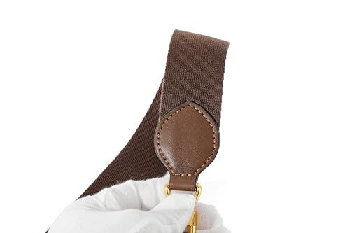 Solid Color Canvas Purse Strap Handbag Strap Adjustable Replacement Cross Bands - color: Coffee
