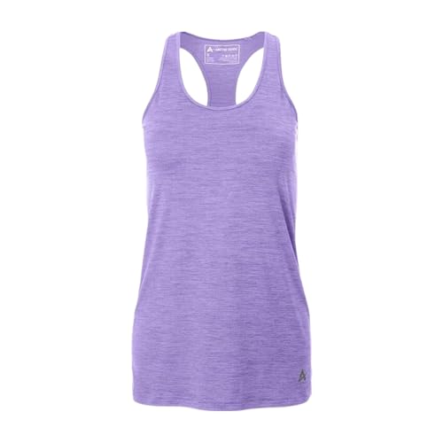 Arctic Cool Women's Tank Instant Cooling Moisture Wicking Performance UPF 50+ Tank Top - color: Lavender Twist, size: 3X-Large