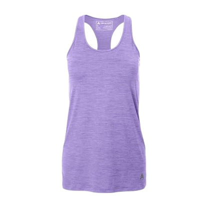 Arctic Cool Women's Tank Instant Cooling Moisture Wicking Performance UPF 50+ Tank Top - color: Lavender Twist, size: 3X-Large