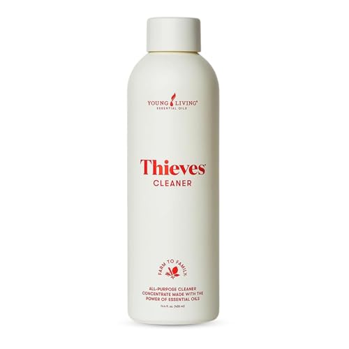 Thieves Household Cleaner | 14.4 oz | Plant-Based Multi-Surface Solution Infused with Essential Oils | Dilute for Floors, Carpets, Glass, Counters, Appliances, and General Home Cleaning - size: 14.4 Fl Oz (Pack of 1)