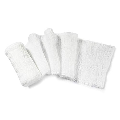 MED PRIDE Sterile Krinkle Gauze Rolls,6-Ply Cotton,4.5 in x 4.1 yd,6-Pack