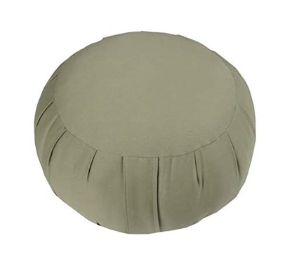 Buckwheat Zafu Meditation Cushion - color: Sand