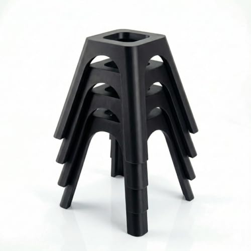 4-Pack Canvas Stands for Paint Pouring | Canvas Feet Risers Elevators Tool Holder for Acrylic Paint Pouring | Suitable for Crafts, Artworks Projects, Handicrafts (Black, 2 Inches) - size: 2 Inches (Pack of 4), style: 2 Inch es