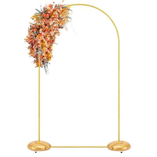 2 Pcs Golden Water Weight Bag, Water Bag Weights for Backdrop Stand | 5-Layer Thickened 50kg Pressure-Tested Openable Water Fillable Base for Balloon Weights, Perfect for Wedding Birthday Party