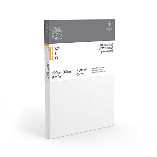 Winsor & Newton Professional Linen Canvas, 9" x 12" - size: 9" x 12", style: Linen