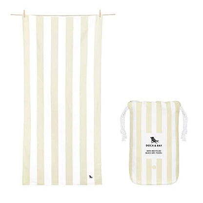 Dock & Bay Quick Dry Beach Towel - Cabana - Set of 6 - Large - color: Cabana - Set I (6), size: Large (160x90cm, 63x35")