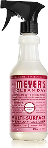 Mrs. MEYER'S Clean Day Multi-Surface Cleaner, Peppermint, 16 Fl Oz. (Pack of 2) - size: 16 Fl Oz (Pack of 2)