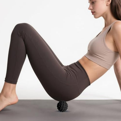 3PCS Firm Massage Lacrosse Balls for Myofascial Release, Muscle Knots, Trigger Point Therapy, Yoga Deep Tissue Massage, Pain Relieve from Plantar Fasciitis, Muscle Soreness Massager Ball - color: 3 Style Massage Ball