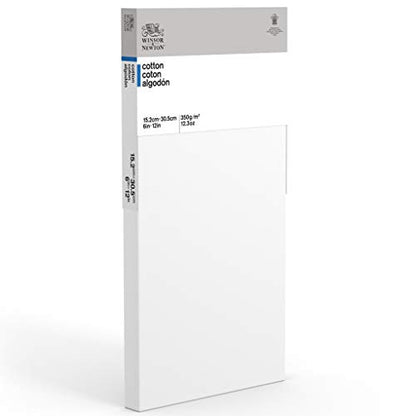 Winsor & Newton Classic Cotton Canvas, 6" x 12" - size: 6" x 12", style: Cotton