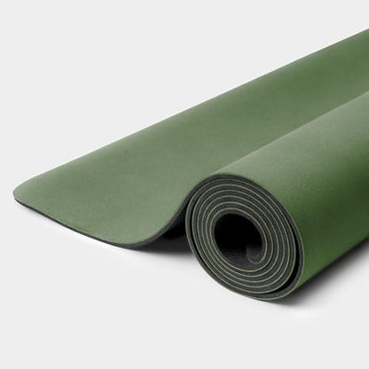 WeGym Yoga Mat, 4 mm Cushioned Non-Slip for Yoga, Pilates and Home Workouts - color: PU_Jungle, style: Polyurethane