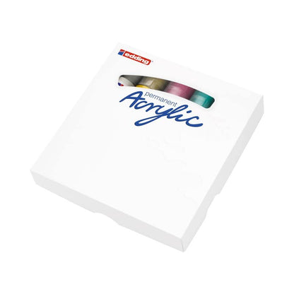 edding 5400 Acrylic 3D Double Liner Set, 5-Marker Set - color: basic