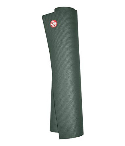 Manduka PROlite Yoga Mat 4.7mm | Lifetime Durability | Hygienic Construction | Teacher Approved - color: Black Sage, size: 68" x 24"
