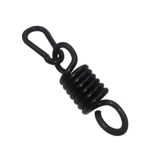 Eye Ceiling Hook Swing Hangers 550LB Capacity for Punching Bags Hanging Chair Hammocks Swing Trapeze Yoga (Heavy Bag Spring-7MM) - size: Heavy Bag Spring - 7MM