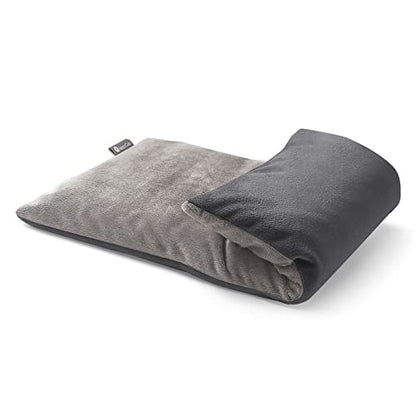 RelaxCoo Heating pad Microwavable with Washable Cover 6 * 12" Microwave Moist Heat Pad for Neck Shoulder, Cramps, Back Pain Relief, Warm Compress Rice Bean Bag Hot Pack for Muscles, Joints, Lavender - style: Grey 1 Pack