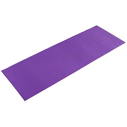 Sunny Health & Fitness Exercise Yoga Mats - Non-Slip Support for Home & Gym - color: Classic Purple