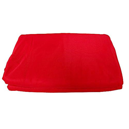 Deluxe Pilates & Yoga Flying Swing Aerial Hammock - Silk Fabric (5mx2.8m) - color: Red