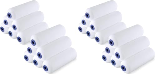 WORKPRO 4" Foam Paint Roller, 24-Pack Small Paint Rollers - size: 4 inch (Pack of 2)