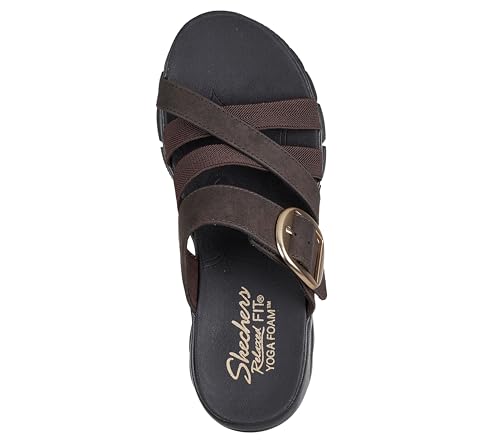 Skechers Women's Easy Going - Perfect Company - color: Chocolate, size: 5