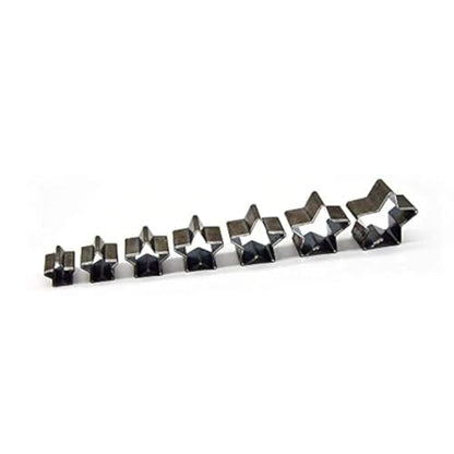 Alloy Steel Star Shape Cutting Die for Cardboard, Leather, PVC, Fabric Good Helper for Handicraft (Steel04) - color: Steel04