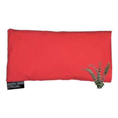 Mother Earth Pillows Therapeutic Eye Pillow (Red - Breathe Herbal Blend) - color: Red - Breathe Herbal Blend