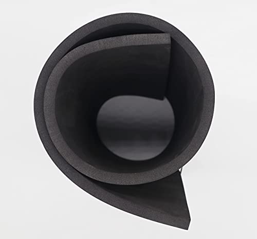 EVA Foam 2mm-10mm 13.7"×39" Craft Foam Sheet 74 kg/m³ Cosplay Foam for Craft Model Cosplay 10mm - color: Black, size: 10mm -Thickness