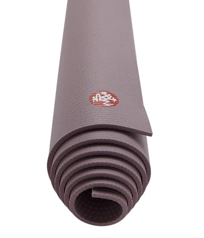 Manduka PRO Yoga Mat - 6mm | Lifetime Durability | Hygienic Construction | Premium Studio Quality | Teacher Approved - color: Elderberry, size: 68" x 26"