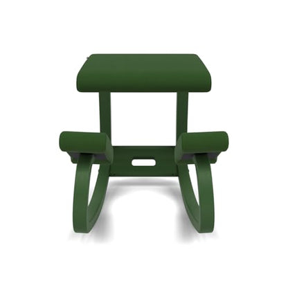 Varier Ergonomic Kneeling Chair, Rocking Knee Stool for Home Office Desk - color: Forest