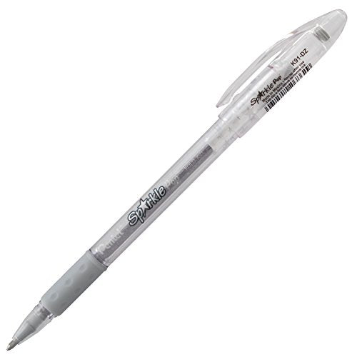 Pentel Arts Sparkle Pop Metallic Gel Pen, 1.0mm Bold Line, Gold & Silver Ink, Pack of 2 (K91PABPXZ) - size: 2 Count (Pack of 1), style: Sparkle Pop