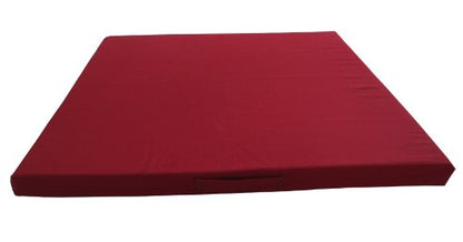 Deluxe Zabuton Meditation Mat - color: Red