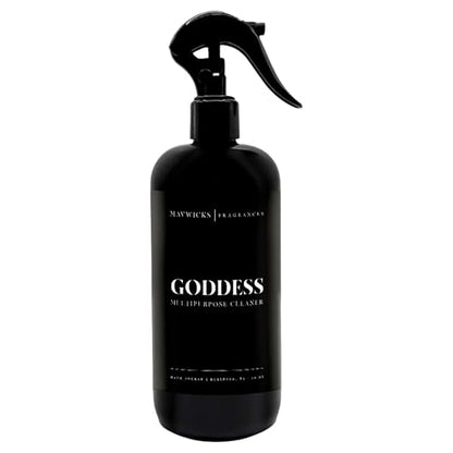 Mavwicks Fragrances All Purpose Cleaner Spray (Goddess) 16 Oz – Multipurpose Surface Cleaning Spray for Kitchen, Bathroom, Floors and Counters, Home and Office, Natural and Non-Toxic