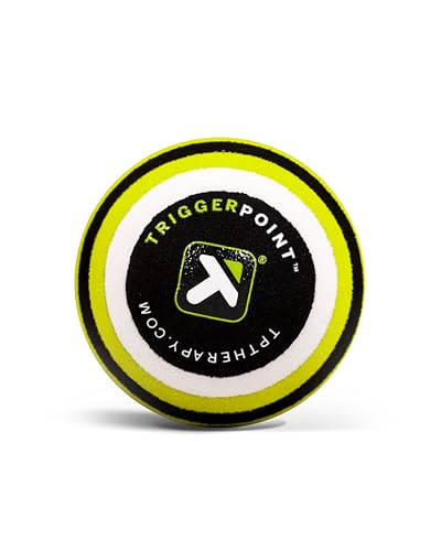 TRIGGERPOINT Foam Massage Ball - Deep Tissue Relief for Muscle and Joint Pain - Mimics Therapist's Hands - Targets Small Muscle Tightness - Lightweight & Easy to Clean MB1 (Pack of 12) - size: 2.6 Inch (Pack of 12), style: MB1