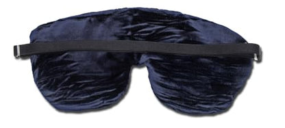 Handmade Opulence Yoga Eye Pillow - Weighted Flaxseed Fill, Lavender Aromatherapy, Satin & Velvet, Adjustable Strap - Ideal for Meditation & Restful Sleep - Dark Turquoise - TEMFL-DT - color: Dark Turquoise